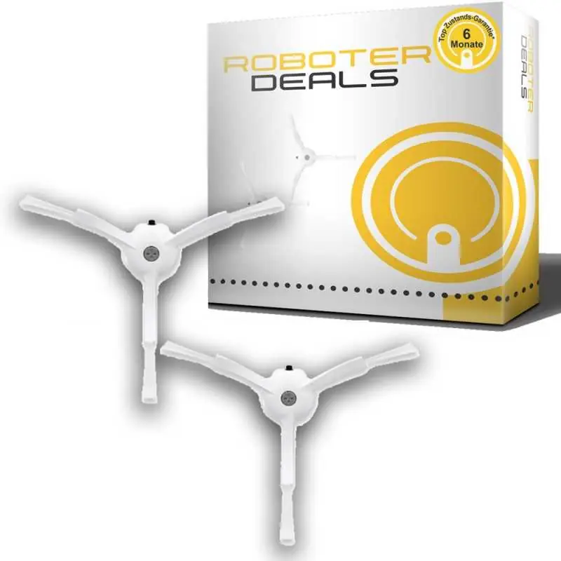 Garantierte Lieferung Seitenbürsten mit Schrauben (2 Stück) für Xiaomi Mi 1. u. 2. Generation