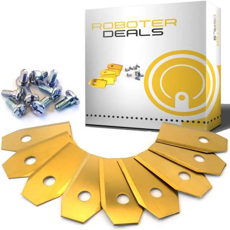 Jetzt Kaufen Titan Longlife Messer, Rasier-Klingen 0,75 mm mit Schrauben (9 Stück) für alle Gardena Modelle