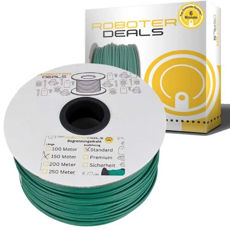 Kostenloser Versand Begrenzungskabel, Draht (150 m) für alle Yard Force Rasenmähroboter