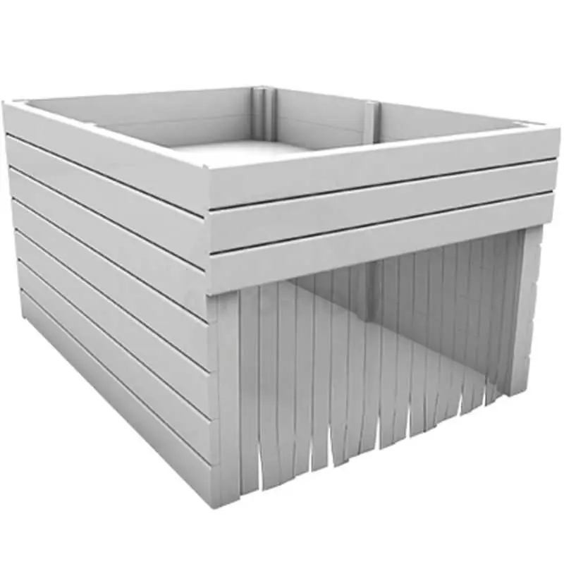 Echtholzgarage für Blumenbeete auf dem Dach (für Automower, Robomow, iMow, Bosch, Gardena geeignet) Billig