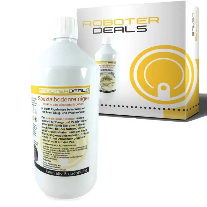 Spezialbodenreiniger direkt für den Wassertank für alle Saug- und Wischroboter Jetzt Kaufen
