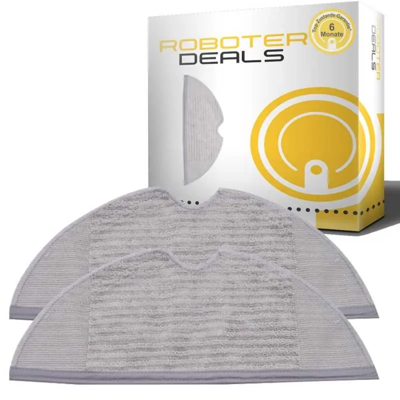 Mikrofaserpad (2 Stück) für Xiaomi Mi Robot Vacuum Mop (Mijia 1C) (STYTJ01ZHM) Staubsaugroboter Preis Gesenkt