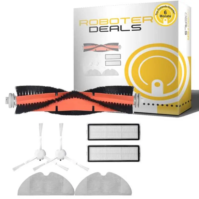 Zubehör Set, Ersatzteile Kit für Trouver Finder (1x Hauptbürste, 2x Filter, 2x Seitenbürste, 2x Pad) Angebot