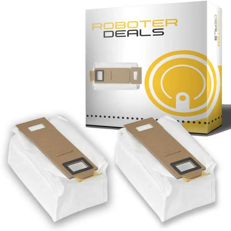 Staubbeutel, Ersatz-Beutel (2 Stück) für Roborock S7 Plus mit Absaugstation Markenprodukt