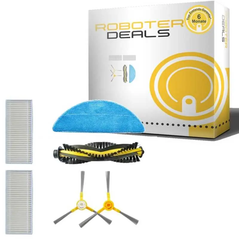 Zubehör-Set für Neatsvor X600 Pro / S600 (1x Pad, 2x Seitenbürste, 2x Filter, 1x Hauptbürste) Solange Der Vorrat Reicht