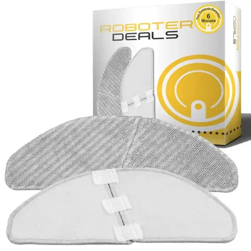 Neuheit Mikrofaserpad (2 Stück) für Midea M7 Pro , S8 und S8 Plus Staubsaugroboter