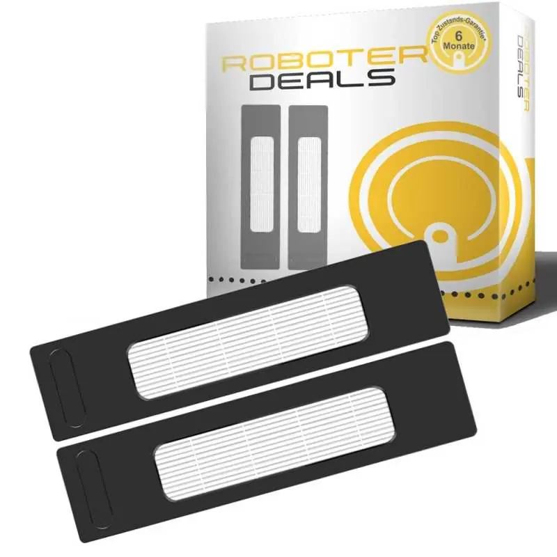 Feinstaub-Filter (2 Stück) für Midea S8 und S8 Plus Staubsaugroboter Kostenloser Rückversand
