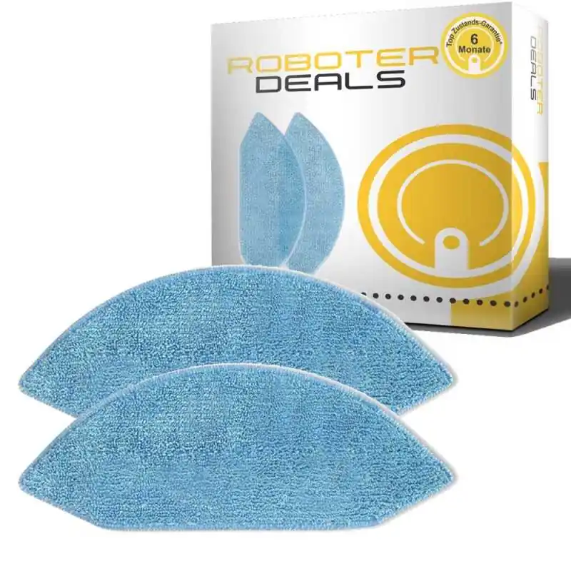 Mega-Angebot Mikrofaserpad, Ersatz-Wischtuch (2 Stück) für Ecovacs Deebot U2 und U2 Pro