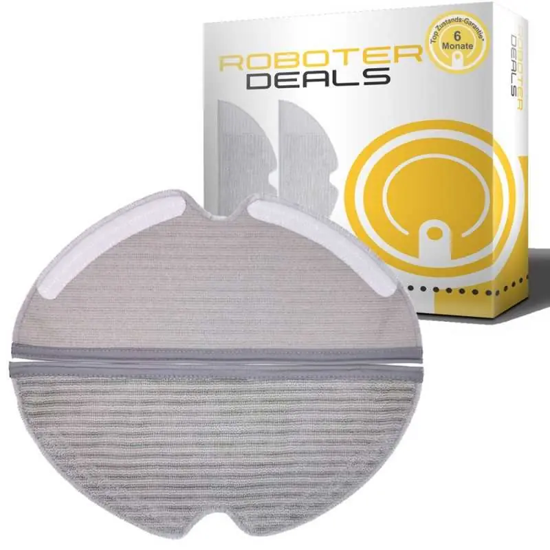 Mikrofaserpad, Ersatztuch (2 Stück) für Mova L600 Staubsaugroboter Finale Aktion