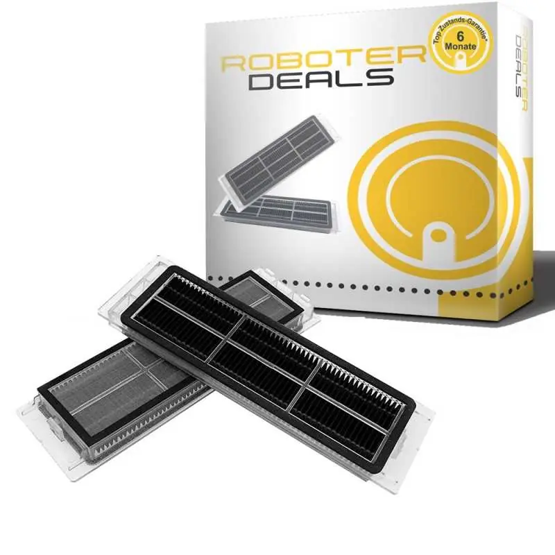 Sonderangebot INNOVATION: Aktivkohle-Filter (2 Stück) für Xiaomi Roborock S5, S5 MAX, S6, S6 Pure, S6 MAX