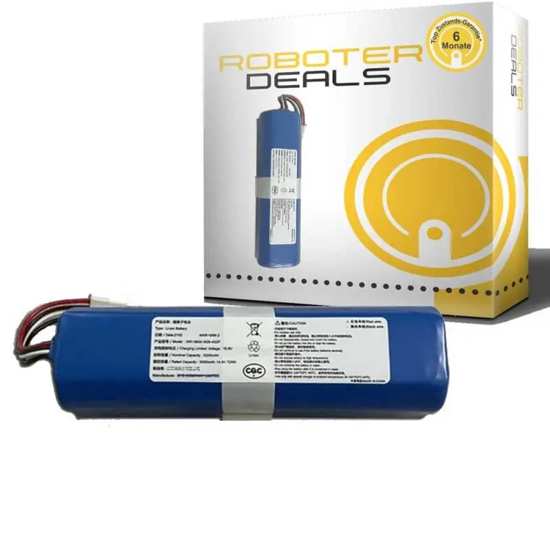Lithium Ionen Akku (5.200 mAh) für Ecovacs Deebot OZMO 950 und 960 Echt