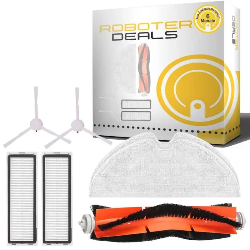 Abverkauf Zubehör Set, Ersatzteile Kit für Dreame L10 Pro (1x Hauptbürste, 2x Filter, 2x Pad, 2x Seitenbürste)