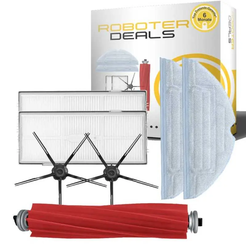 Zubehör Set für Roborock S7 / S7+ – Filter Bürsten Wischpads Ersatzteile Aktuell