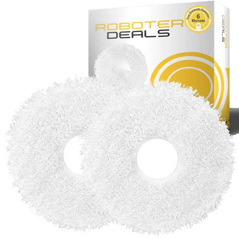 Versand Am Gleichen Tag Wischpads, Ersatzpads, Mop (2 Stück) für Ecovacs Deebot X1 OMNI, X1 Turbo, X1 e OMNI