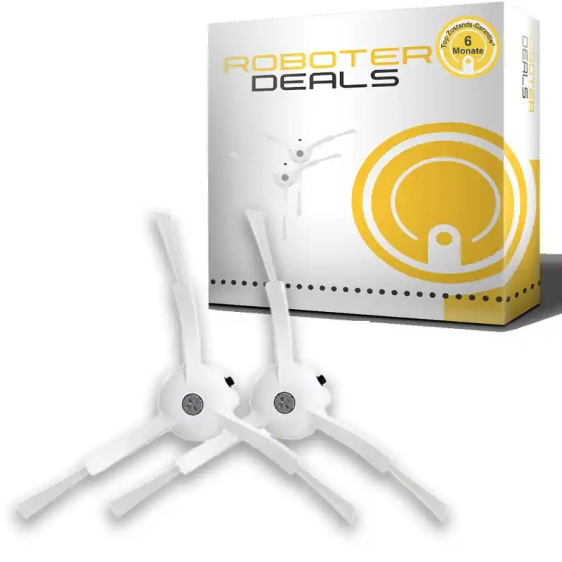 Billig Seitenbürste, Ersatzbürsten (2 Stück) für Xiaomi Mijia 1S Staubsaugroboter (SDJQR03RR)