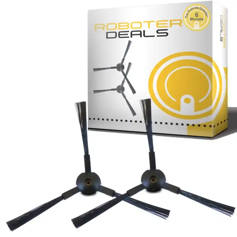 Kracherpreis Seitenbürsten, Ersatzbürste (2 Stück) für Medion E32 (MD 18510) u. E32 SW (MD 18503)