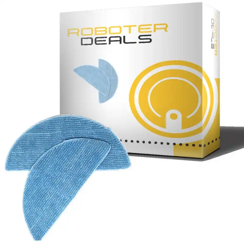 Mikrofaserpad, Wischpad, Ersatztuch (2 Stück) für Medion E32 SW (MD 18503) Expressversand