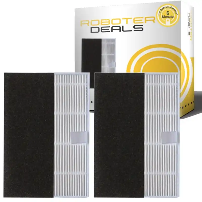 Ausverkauf Feinstaub Filter, Ersatzfilter (2 Stück) für Proscenic M7 Pro Staubsaugroboter