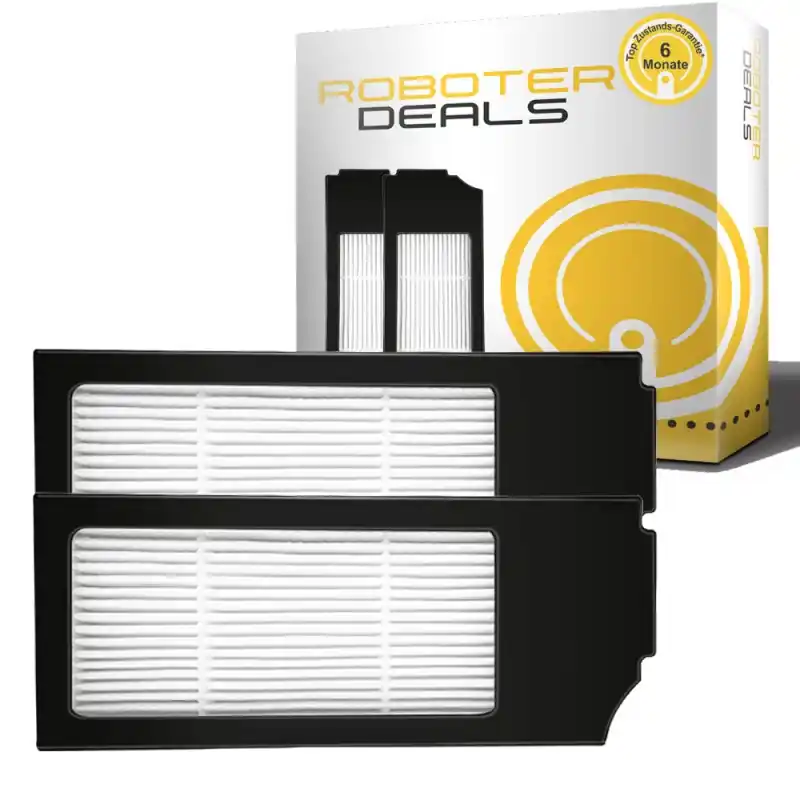 Schneller Versand Feinstaubfilter, Ersatz-Filter (2 Stück) für Ecovacs Deebot T10, T10 Plus, T10 Turbo