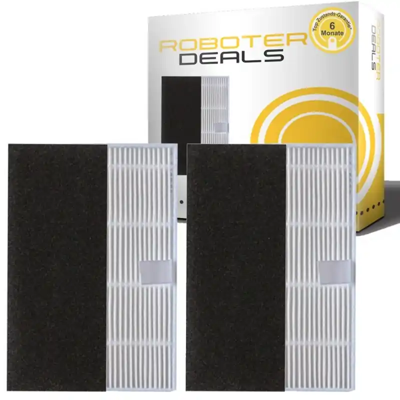 Feinstaub Filter, Ersatzfilter (2 Stück) für Horniture Q6, Q6 Pro Staubsaugroboter Rabatt