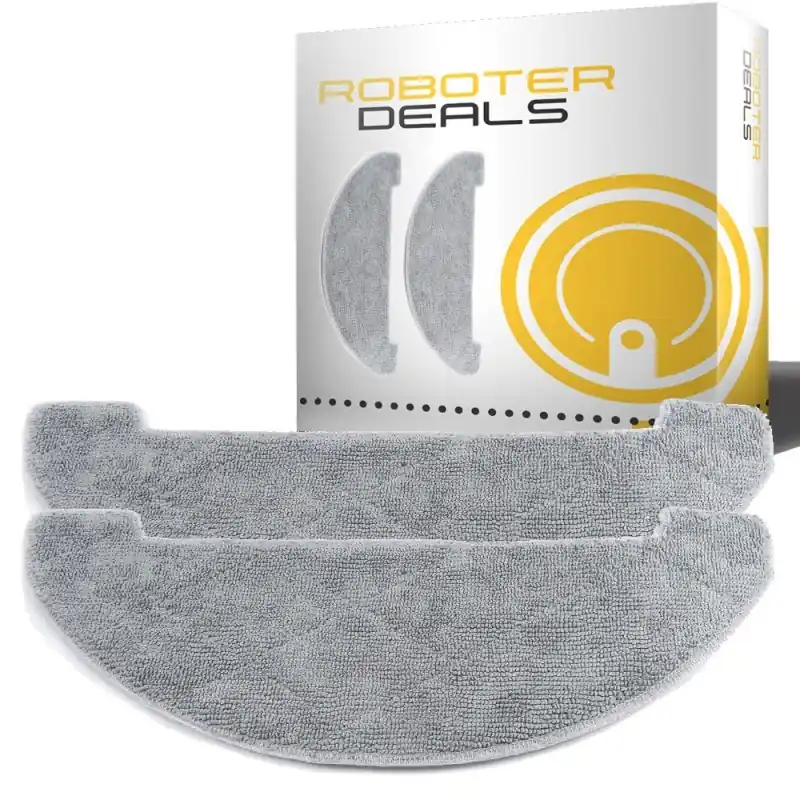 Neu Mikrofaserpad, Ersatz-Wischtuch (2 Stück) für Horniture Q6 Staubsaugroboter