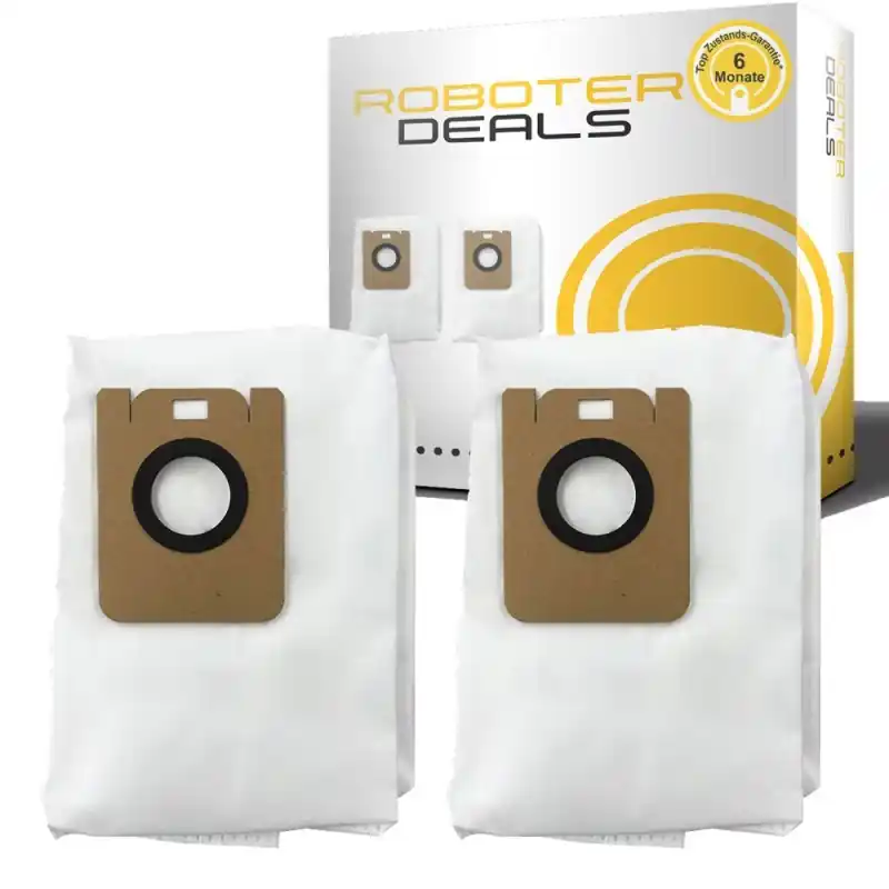 Solange Der Vorrat Reicht Staubbeutel, Ersatzbeutel (2 Stück) für Dreame D10 Plus mit Absaugstation