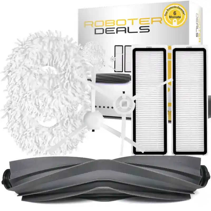 Nur Heute Zubehör Set, Ersatzteile Kit für Dreame L10s, L10s Pro (2x Filter, 2x Seitenbürste, 2x Pad, 1x Hauptbürste)