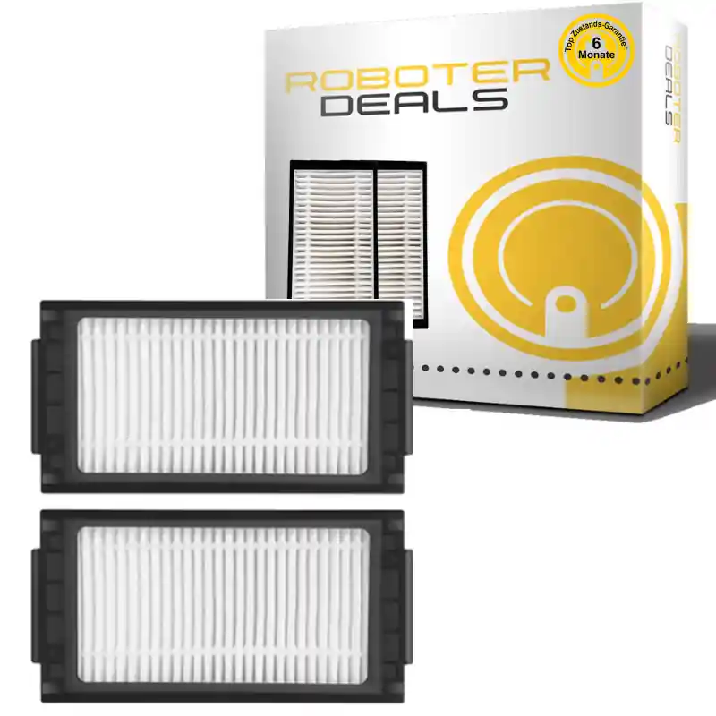 Zertifiziert Feinstaub-Filter, Ersatzfilter (2 Stück) Xiaomi Mijia Roboter Vacuum-Mop Pro MJSTS1