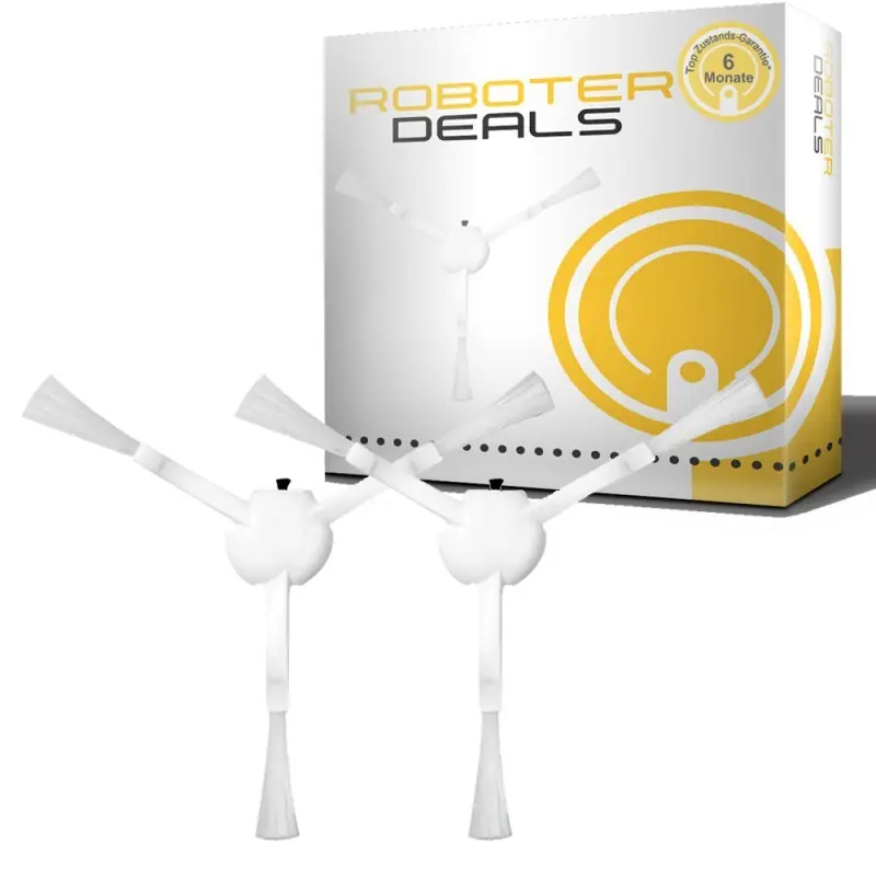 Abverkauf Seitenbürsten, Ersatzbürsten (2 Stück) für Xiaomi Vacuum X10, X10 Plus