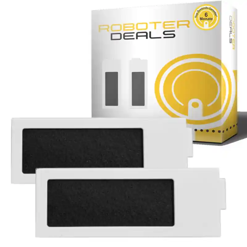 Feinstaub-Filter, Ersatzfilter (2 Stück) für Ecovacs Deebot T20 OMNI, T20e OMNI Finale Aktion