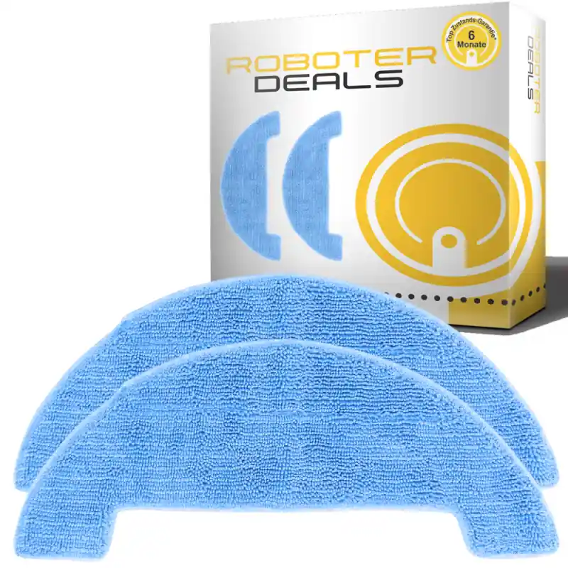 Beliebt Ersatz-Pads, Mikrofaserpad, Wischtuch (2 Stück) für Smartai G50B, G50E, G50W