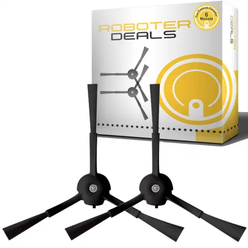 Seitenbürste in schwarz (2 Stück) für Roborock Q Revo, Q Revo S, Q Revo Plus Online Kaufen