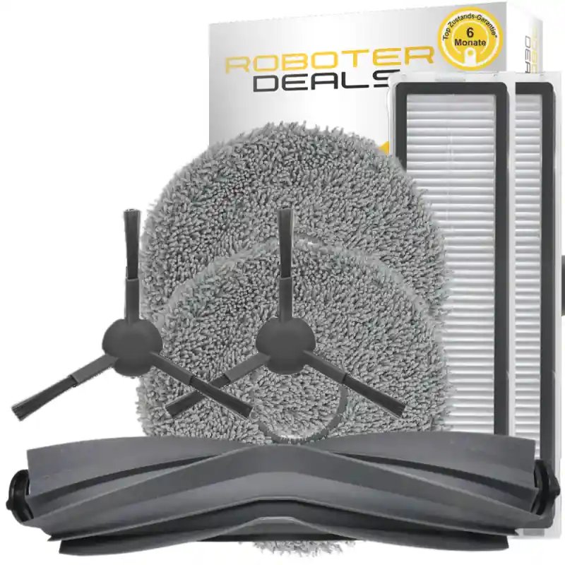 Zubehör Set, Ersatzteile für Dreame L20 Ultra (2x Filter, 2x Seitenbürste, 2x Pad, 1x Hauptbürste) Abverkauf