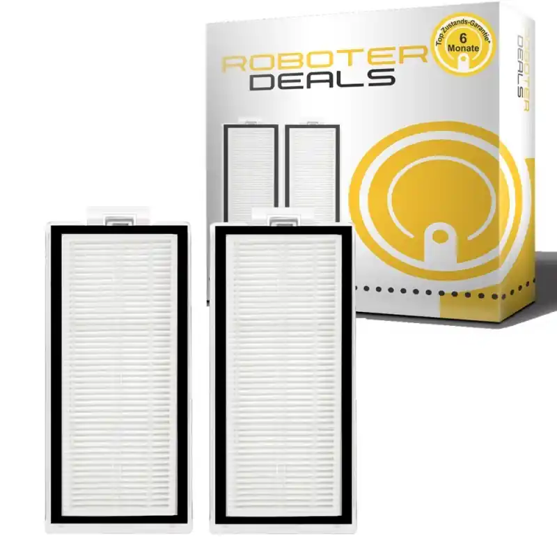 Super-Preis Feinstaub-Filter, Ersatzfilter (2 Stück) für Roborock Q5, Q5 Plus, Q5 Pro, Q5 Pro Plus, Q5 Max Plus
