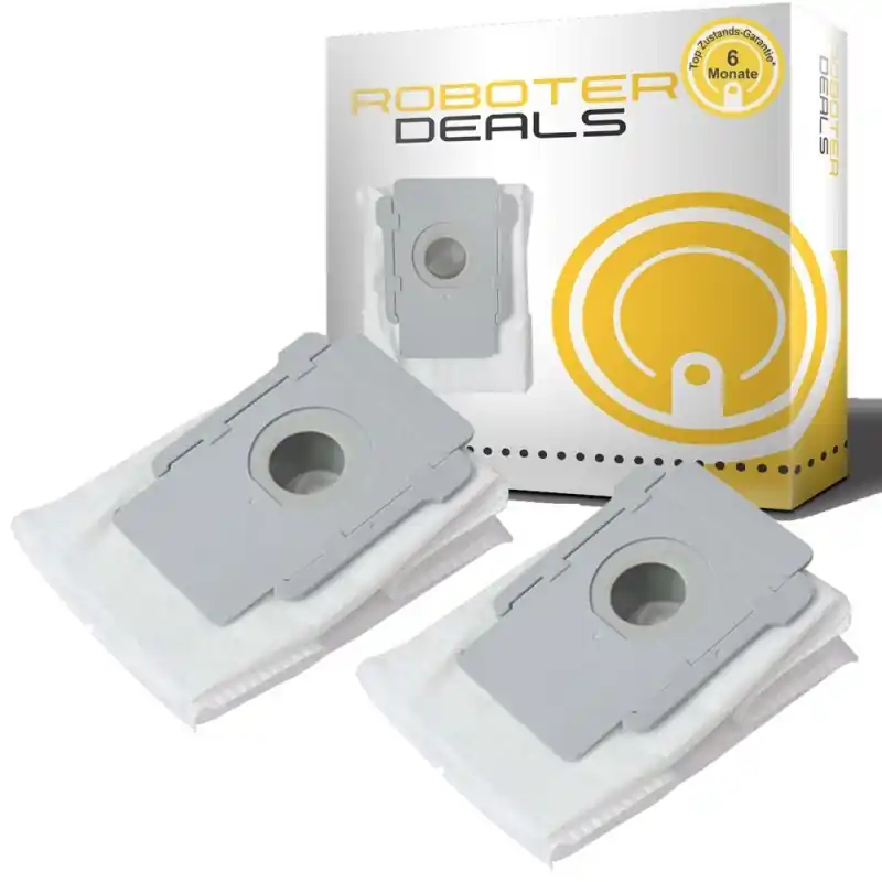 Geprüft Staubbeutel, Ersatzbeutel (2 Stück) für iRobot Roomba Combo J9 Plus mit Absaugstation