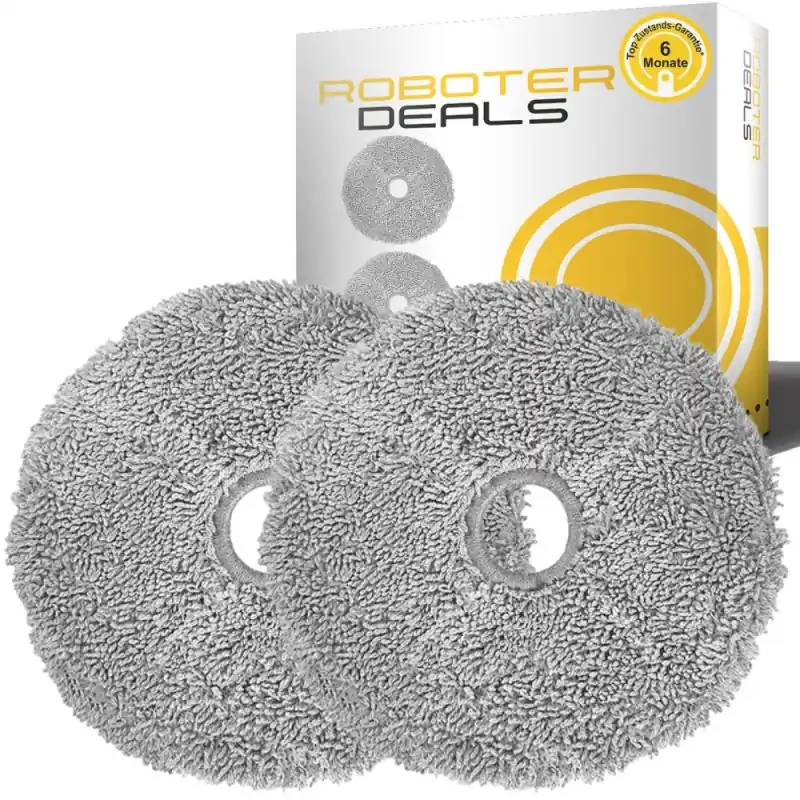 Schnäppchen Mikrofaserpads, Wischtücher, Ersatz-Mopp (2 Stück) für Lydsto W2
