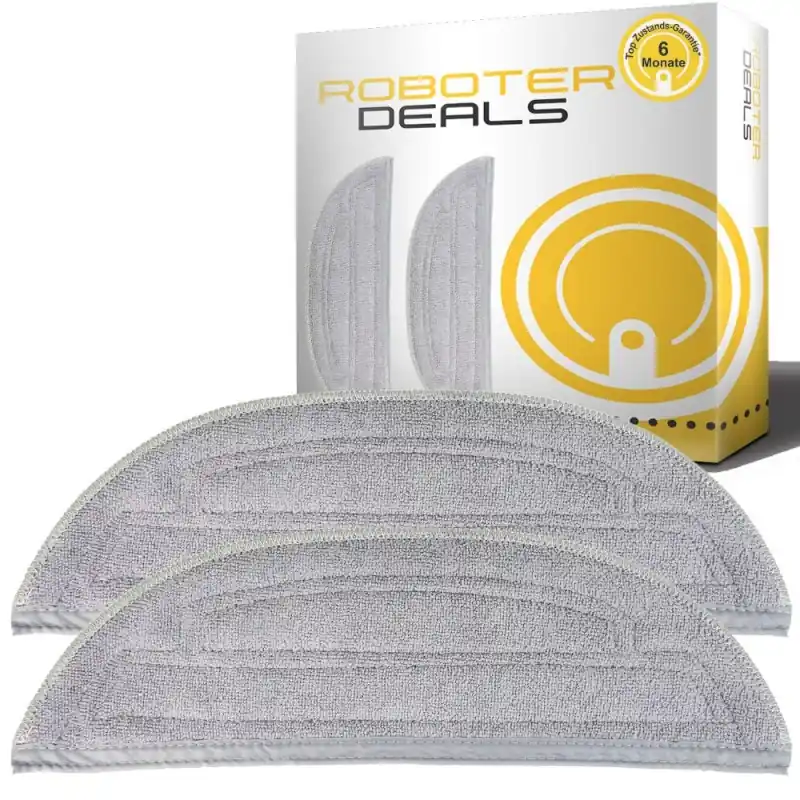 Mikrofaserpads, Wischtücher, Mopp (2 Stück) für Roborock S8 MaxV Ultra Preisknaller