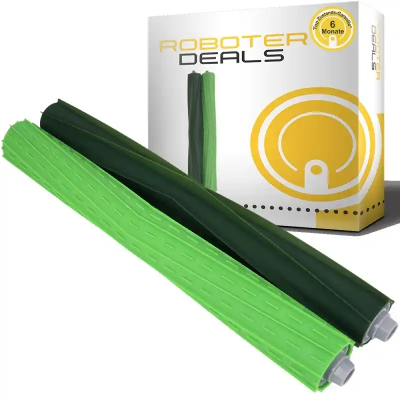 Markenprodukt Hauptbürsten, Ersatzbürsten, Gummibürste (2 Stück) für iRobot Roomba Combo j7 u. j7 Plus