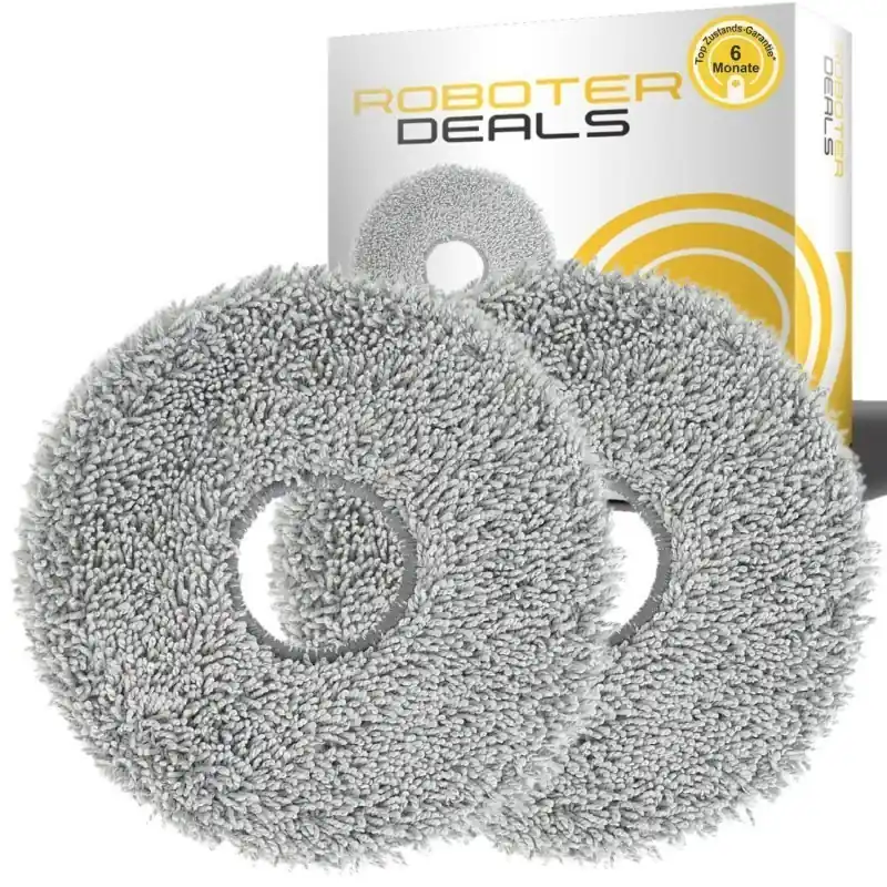 Finale Aktion Mikrofaserpad, Mopp, Wischtücher (2 Stück) für Dreame X30 Ultra