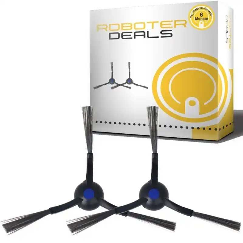 Mega-Angebot Seitenbürsten, Ersatz-Bürsten (2 Stück) für Ecovacs Deebot T50 Pro Omni, T50 Max Pro Omni