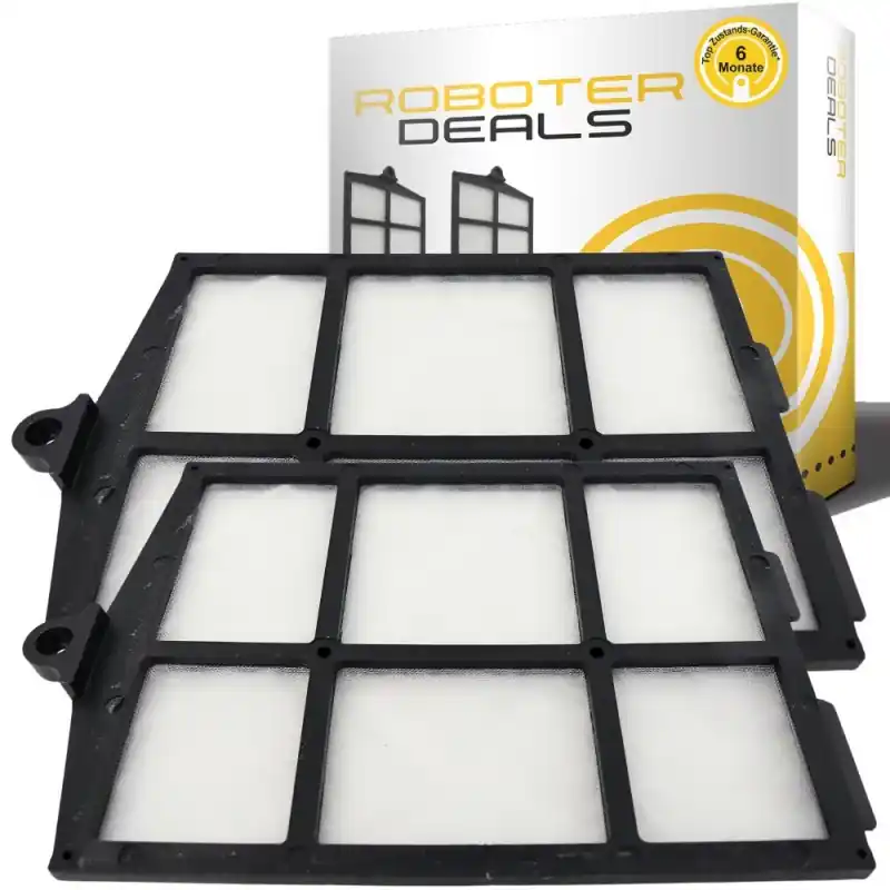 Markenware Feintaubfilter, Ersatzfilter (2 Stück) für Shark Power Detect (AV2800ZEEUWH)