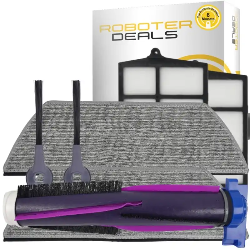 Zubehör Set, Ersatzteile Kit für Shark Power Detect (AV2800ZEEUWH) (1x Hauptbürste, 2x Filter, 2x Pad, 2x Seitenbürste) Günstig