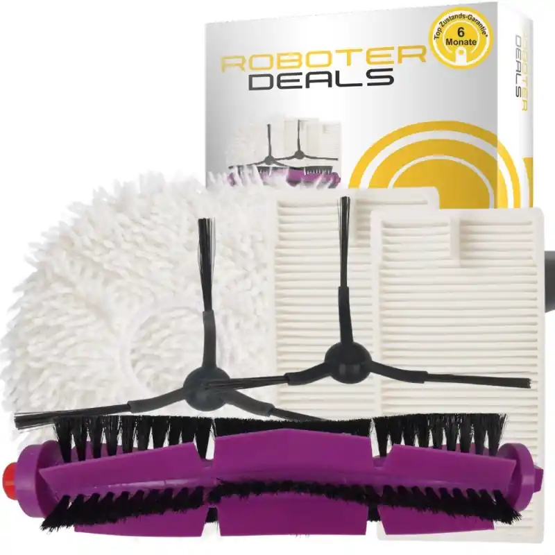 Sale Zubehör Set, Ersatzteile Kit für Eureka J12 Ultra (1x Hauptbürste, 2x Filter, 2x Pad, 2x Seitenbürste)