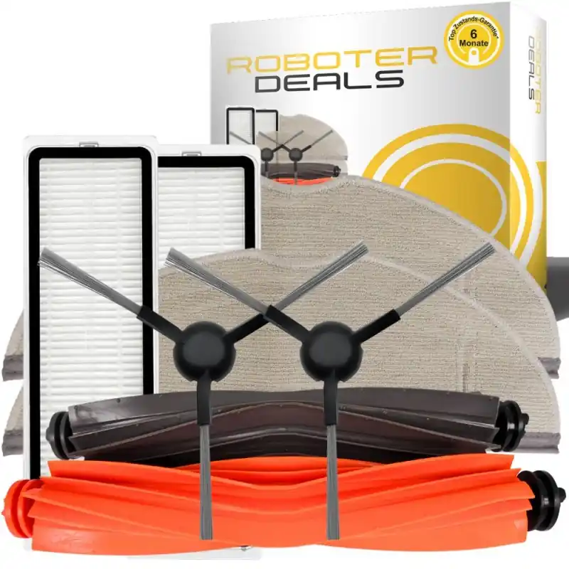Mega-Angebot Zubehör Set, Ersatzteile Kit für Dreame Mova S20 Ultra (1x Hauptbürste, 2x Filter, 2x Pad, 2x Seitenbürste)