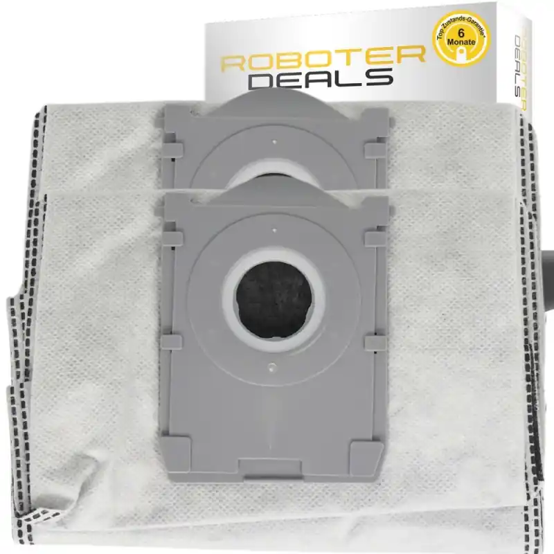 Staubbeutel, Ersatz-Beutel (2 Stück) für Deebot X8 OMNI, X8 Pro OMNI mit Absaugstation Gratis Versand