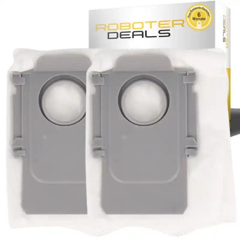Staubbeutel, Ersatzbeutel (2 Stück) für Roborock Saros 10R mit Absaugstation Solange Der Vorrat Reicht