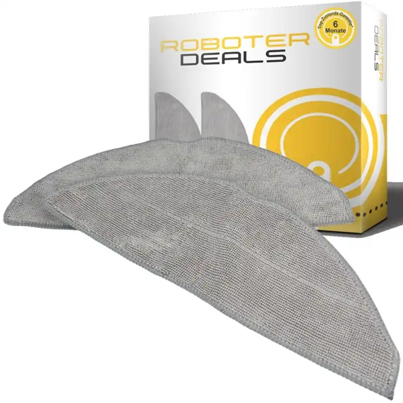 Wochenendangebot Mikrofaserpads, Ersatztücher, Mopp (2 Stück) für Tapo RV30 Max Plus