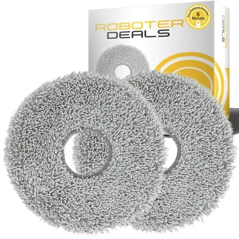 Wischpads, Mikrofasertücher, Mopp (2 Stück) für Ecovacs Deebot Mini Rabatt