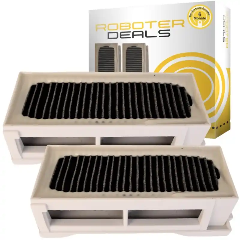 Feinstaubfilter / Ersatz-Filter (2 Stück) für Ecovacs Deebot Mini Highlight