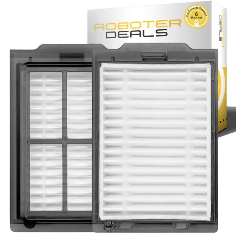 Feinstaub-Filter, Ersatzfilter (2 Stück) für iRobot Roomba Plus 405 Combo, Plus 505 Combo Preisknaller